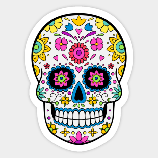 Day of the Dead, Sugar Skull Sticker